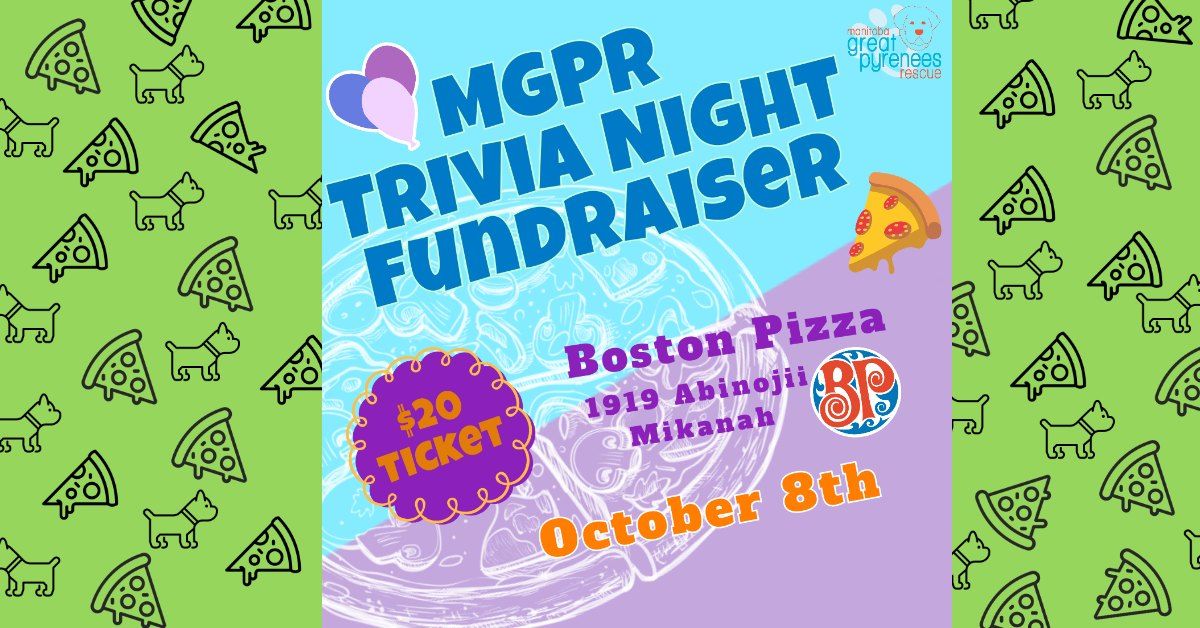 Boston Pizza Trivia Night FUNdraiser!