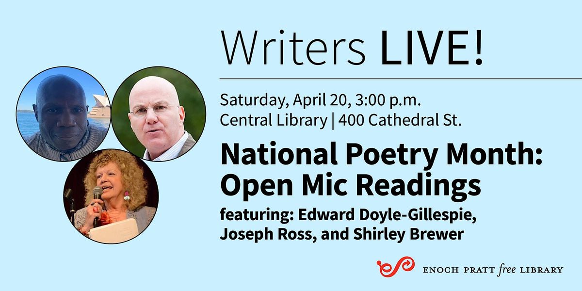 National Poetry Month: Open Mic Readings