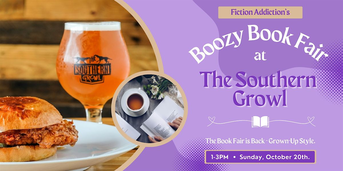 Boozy Book Fair at The Southern Growl