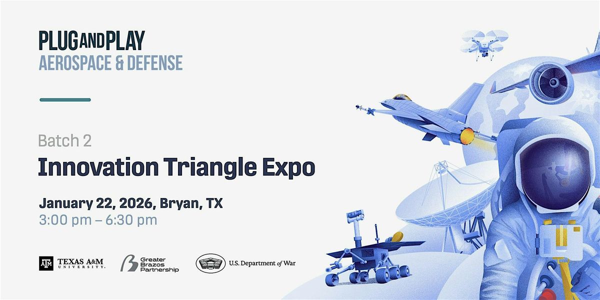 Innovation Triangle Aerospace & Defense  Batch 2 Expo