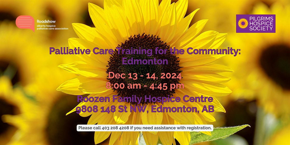 Palliative Care Training for the Community: Edmonton