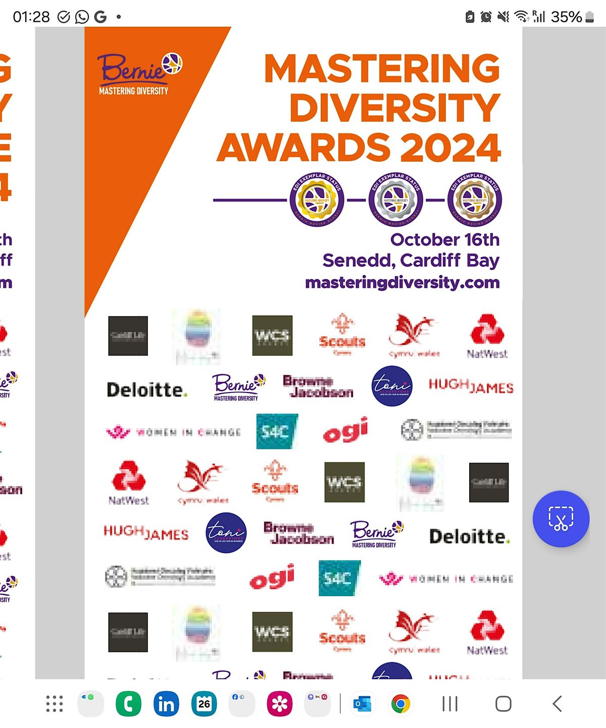 Mastering Diversity- Diversity And Inclusion Awards Wales 2024