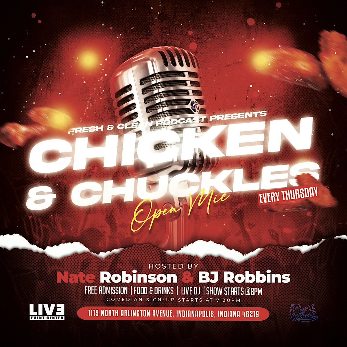 Chicken & Chuckles Open Mic