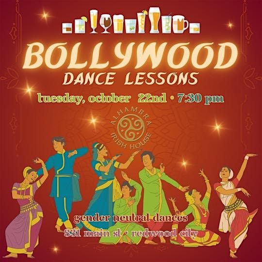 Bollywood- BollyQueer Dance lesson. Food, drinks and dancing