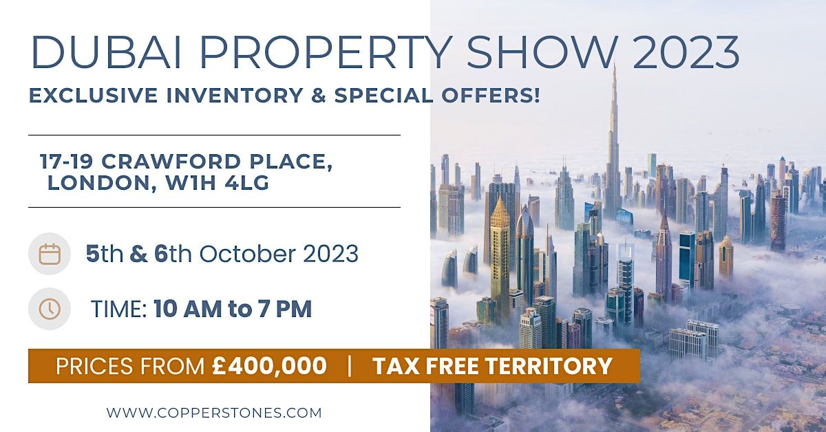 Dubai Luxury Property Show - EMAAR is Coming to London