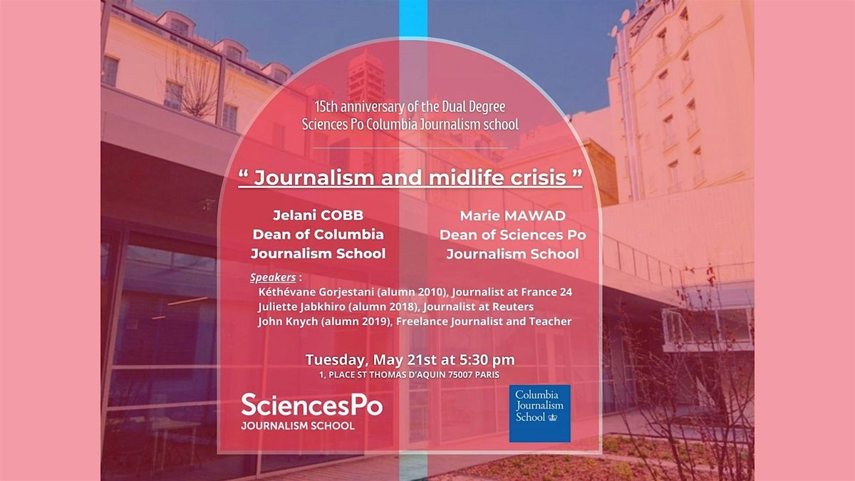 15th anniversary of the Dual Degree Sciences Po\/ Columbia Journalism School