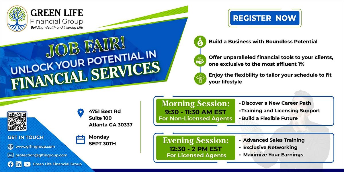 Green Life Financial Group Job Fair