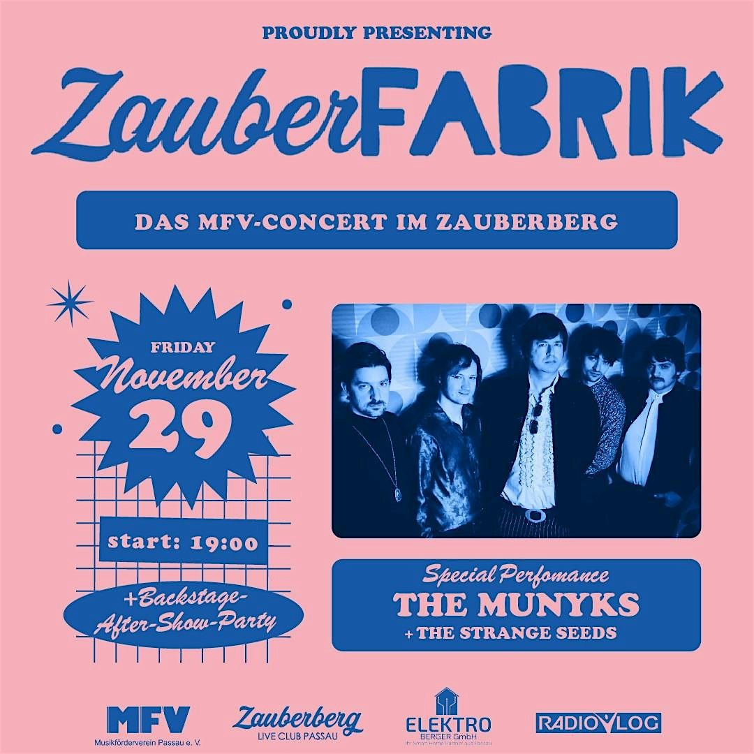 The Munyks + The Strange Seeds | ZauberFabrik