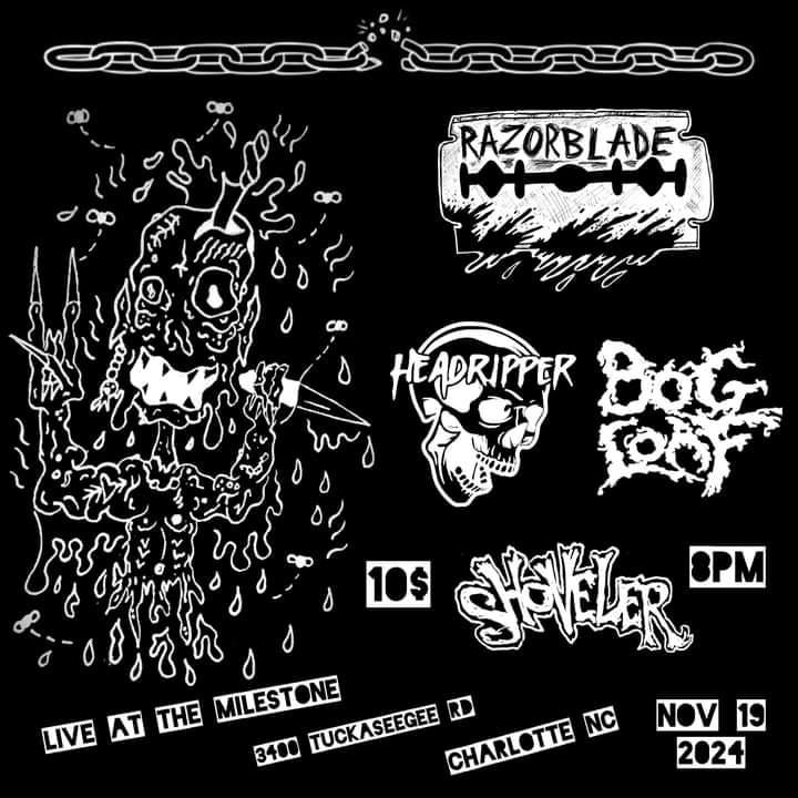 RAZORBLADE, HEADRIPPER, BOG LOAF, SHOVELER