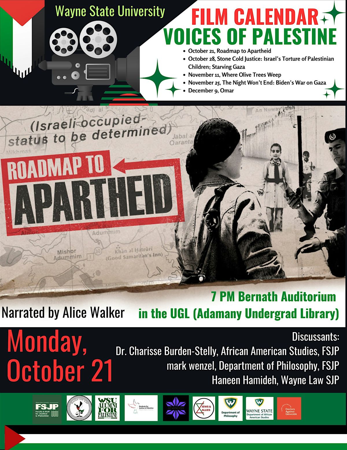 Roadmap to Apartheid (2012) Voices of Palestine Film Series