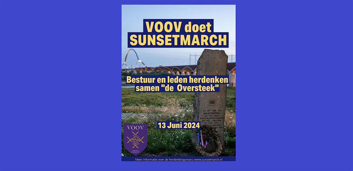 Sunset March V.O.O.V. 13 Juni 2024