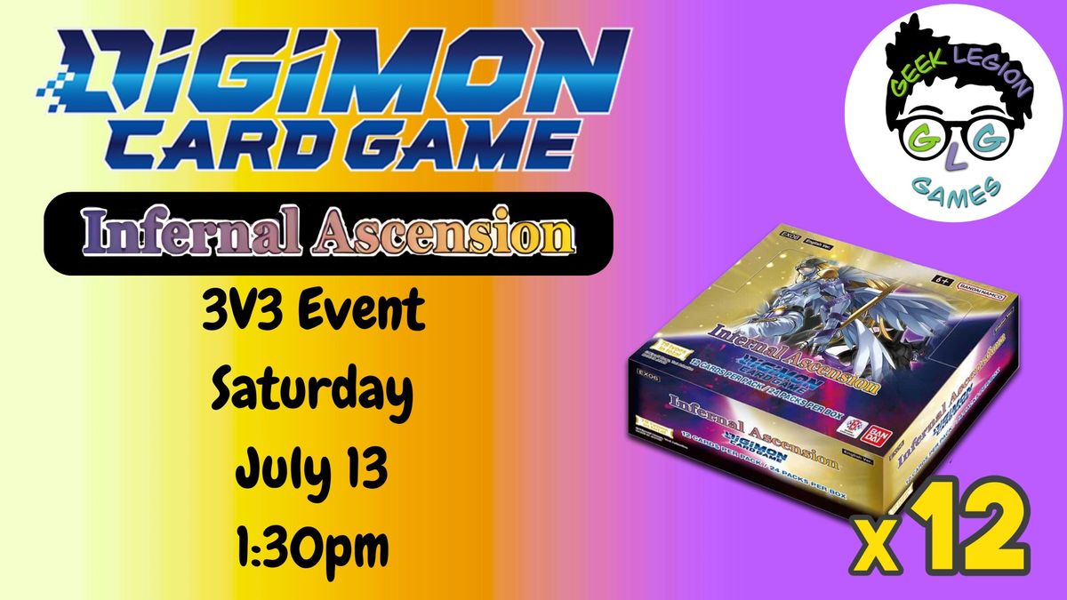Digimon Infernal Ascension 3v3 Case Tournament