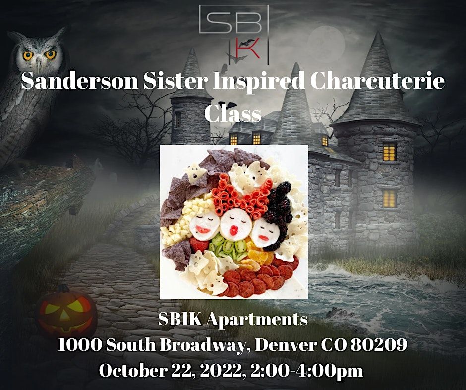 SB1K  Apartments, Private Sanderson Sister Inspired Charcuterie Class