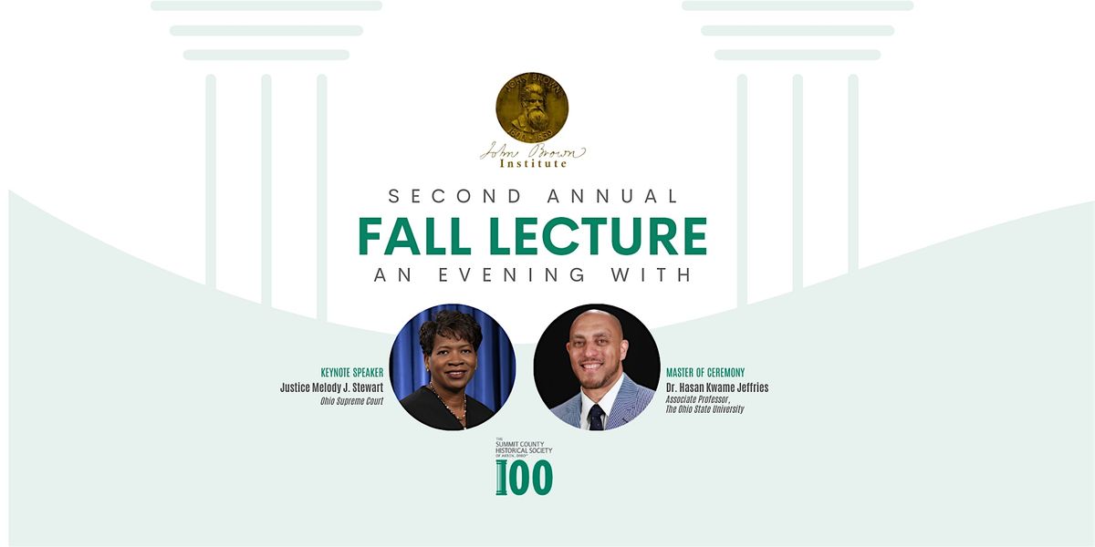 John Brown Institute Fall Lecture with Justice Melody J. Stewart