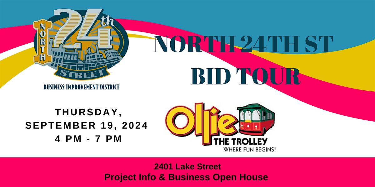 North 24th Street Ollie the Trolley Tour