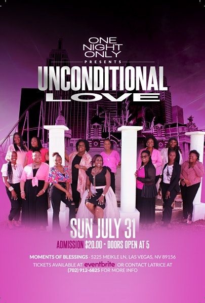 One Night Only - Unconditional Love Concert