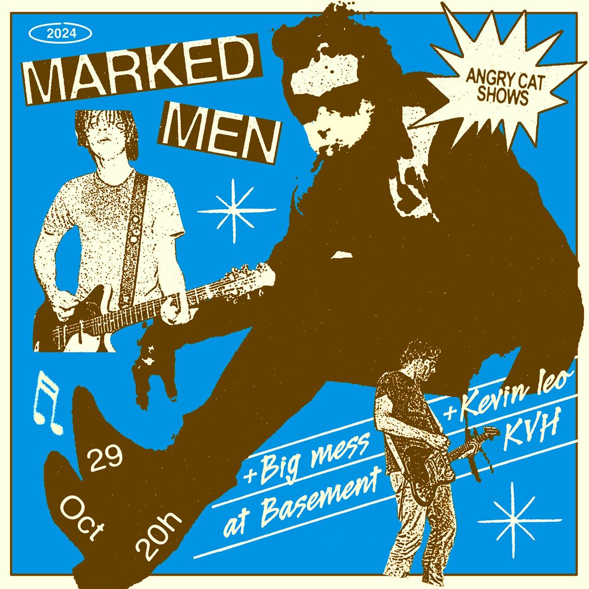 The Marked Men (US) + Big Mess + Kevin Leo