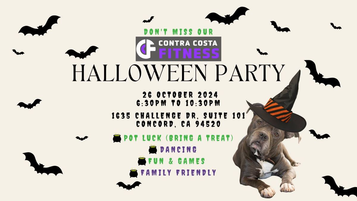 Contra Costa Fitness Halloween Party - 2024