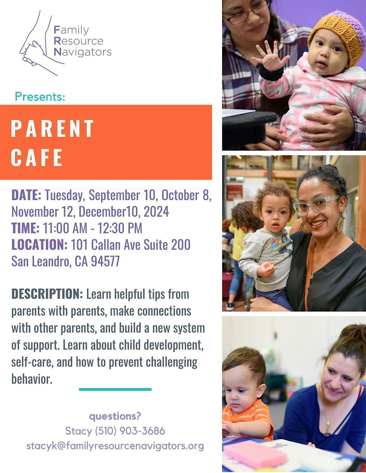 Family Resource Navigators  Parent Cafe