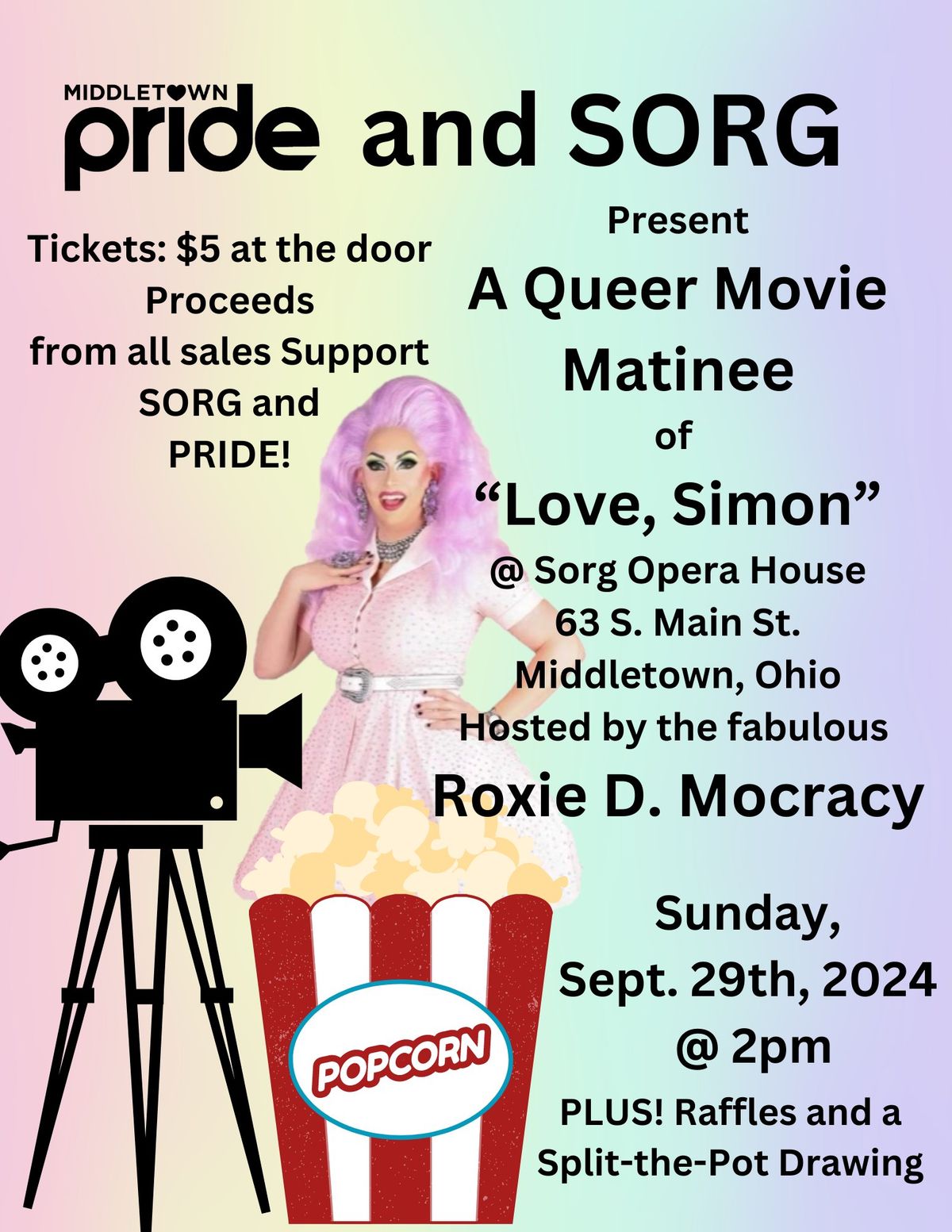 PRIDE and SORG Present: A Queer Movie Matinee: "Love, Simon"