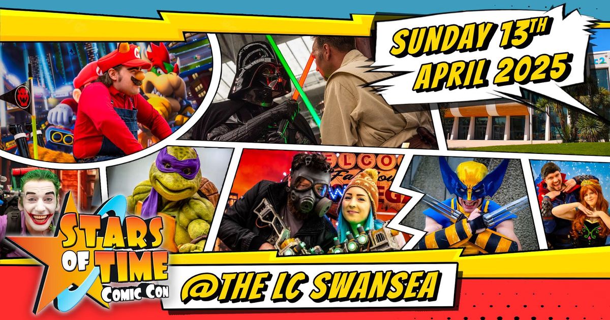 Stars of Time Comic Con SWANSEA