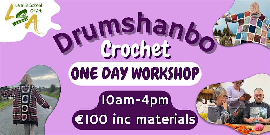 (D) Crochet for Beginners, 1 Day Workshop, Sun 14th July 2024,10am-4pm