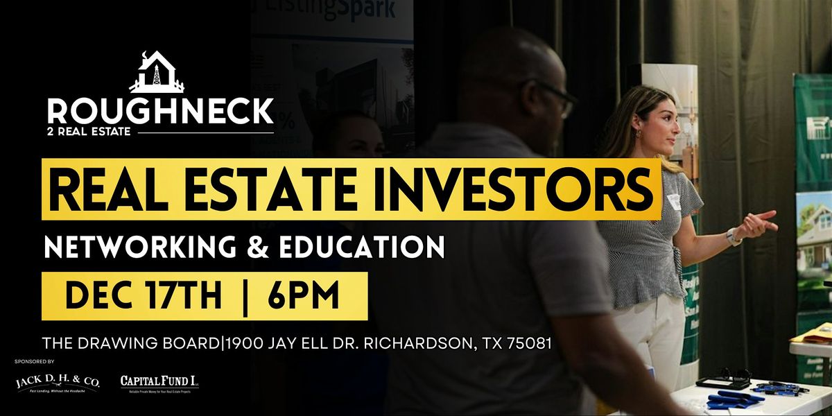 12\/17  Real Estate Investors - Networking & Education with R2R