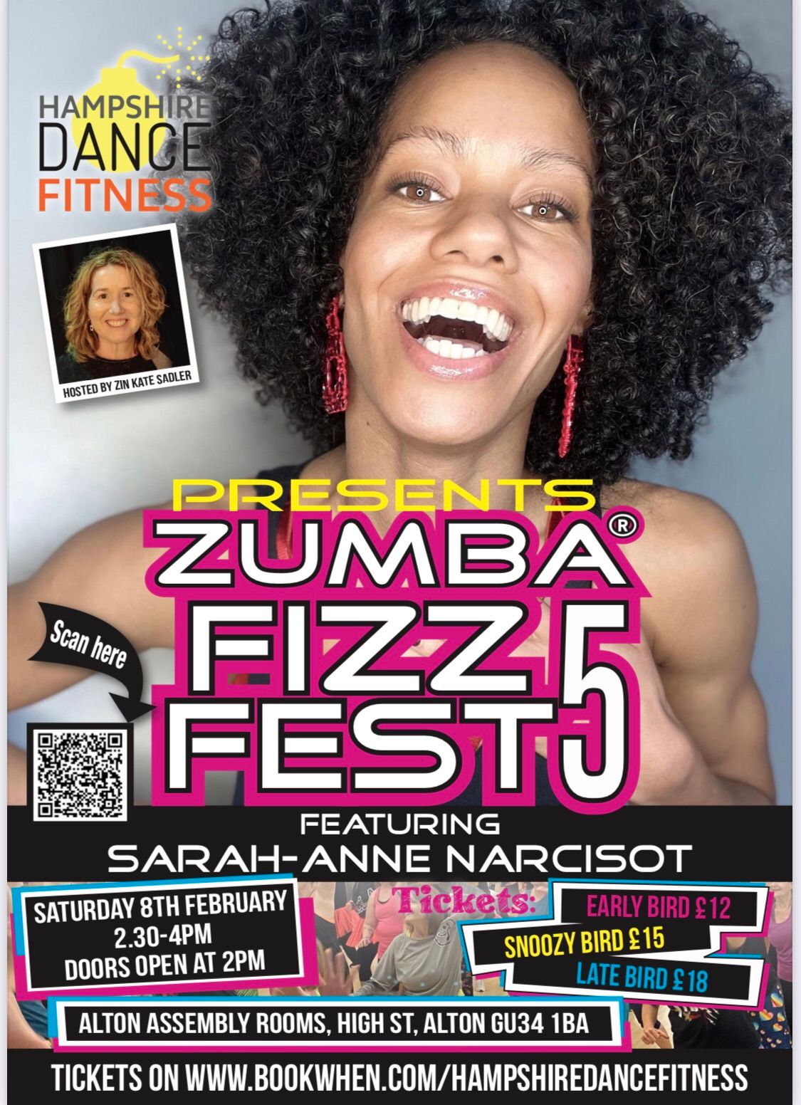 Zumba\u00ae\ufe0fFIZZFEST with Sarah-Anne Narcisot \u2764\ufe0f