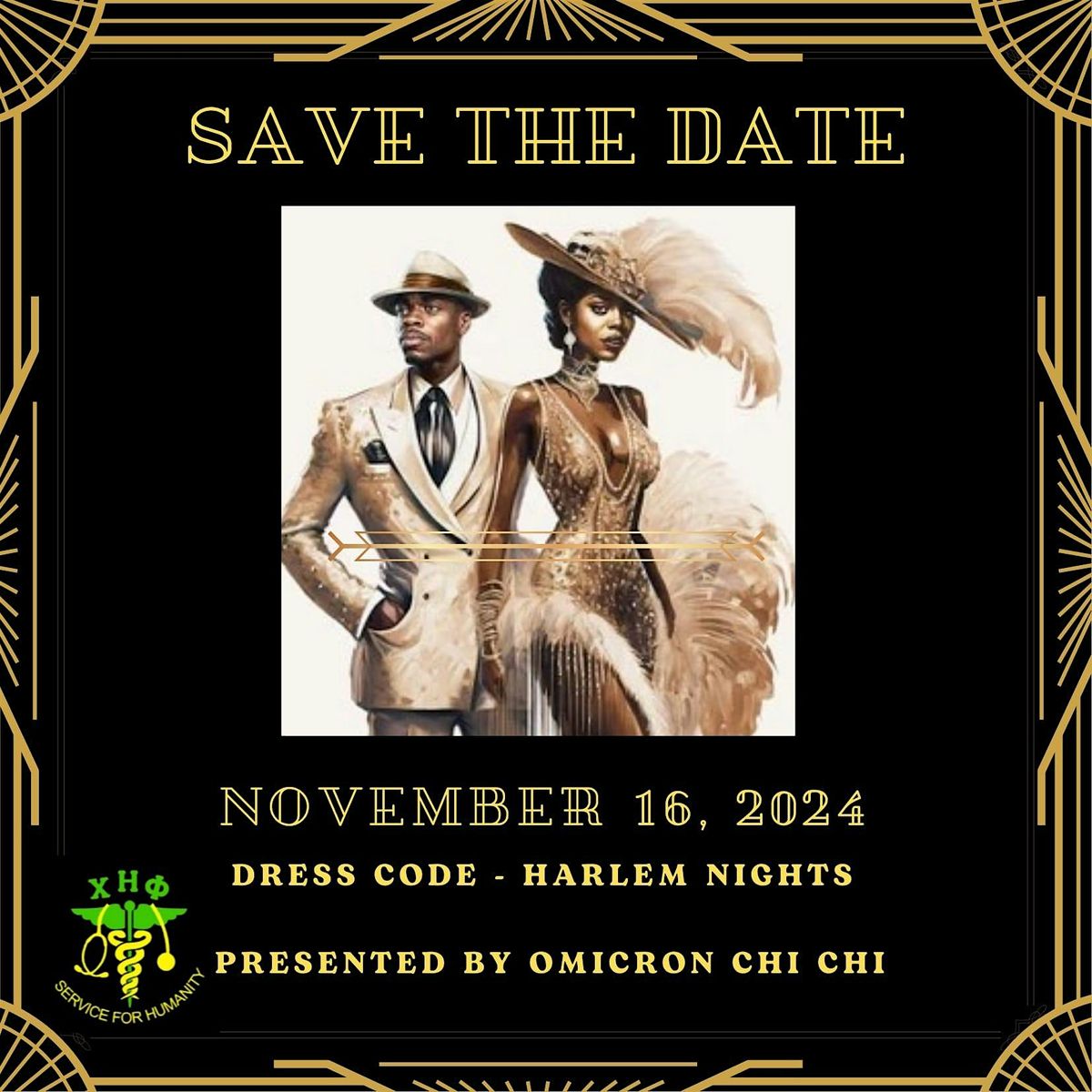 Harlem Nights: Omicron Chi Chi\u2019s 7th Annual Scholarship Gala