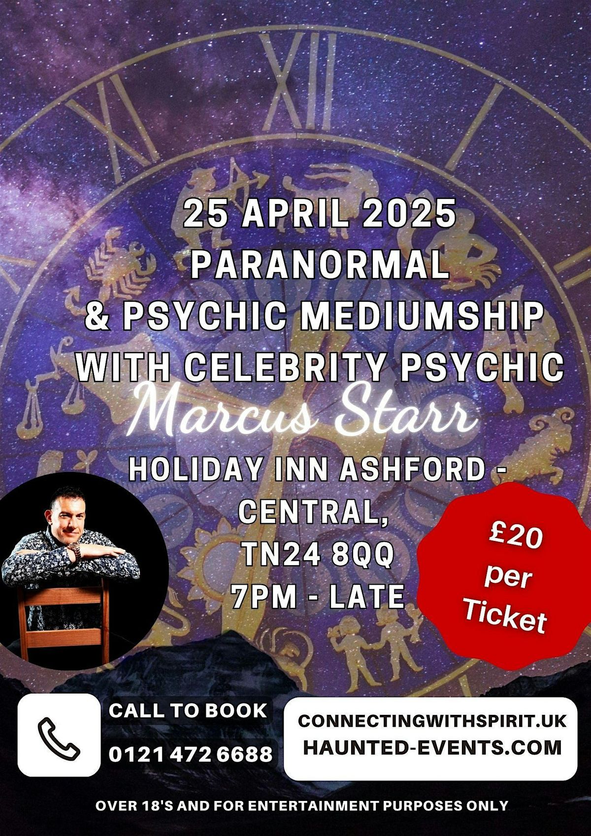 Paranormal & Psychic Mediumship with Celebrity Psychic Medium Marcus Starr