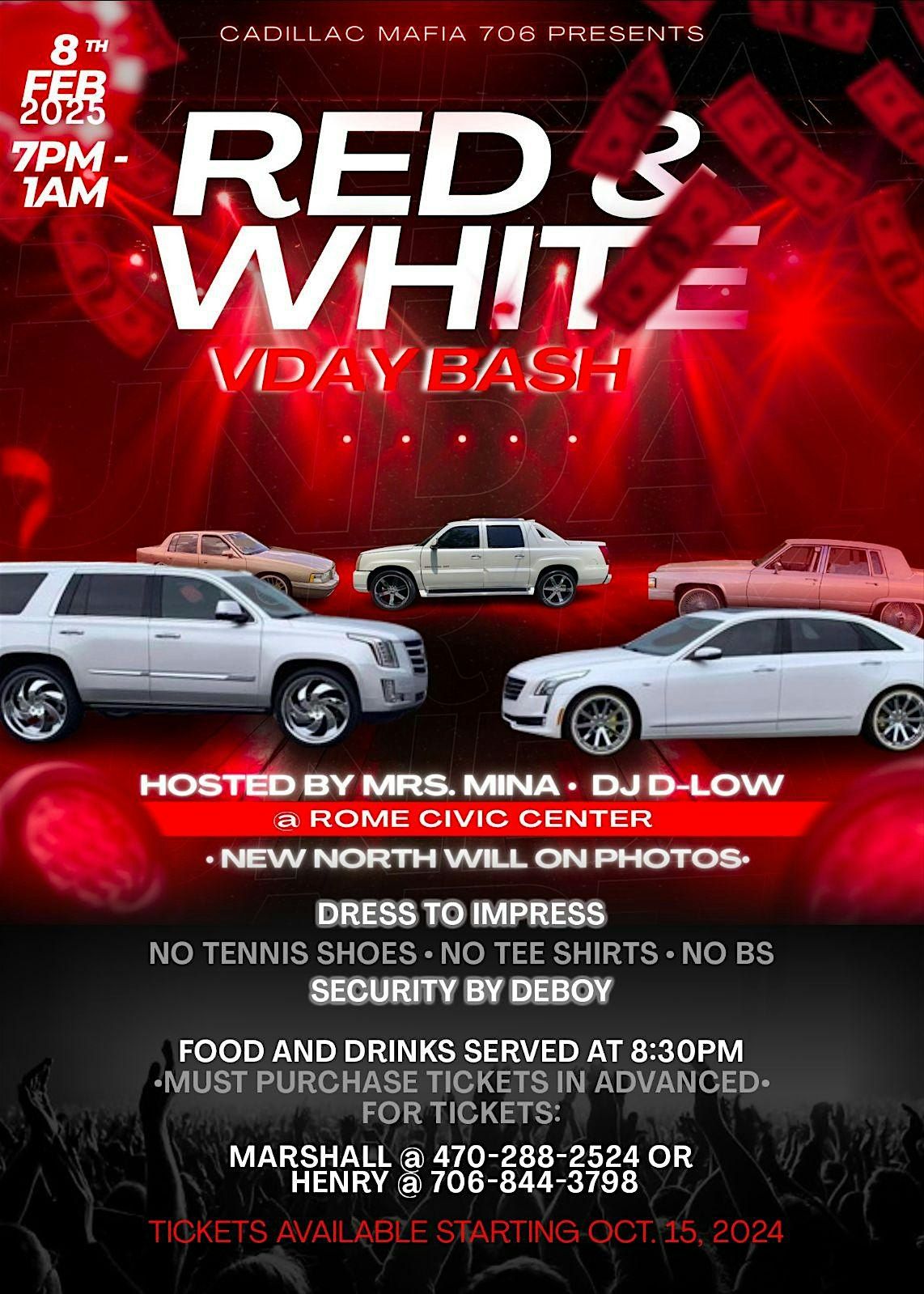 Cadillac Mafia 706 presents 1st Annual VDAY BASH