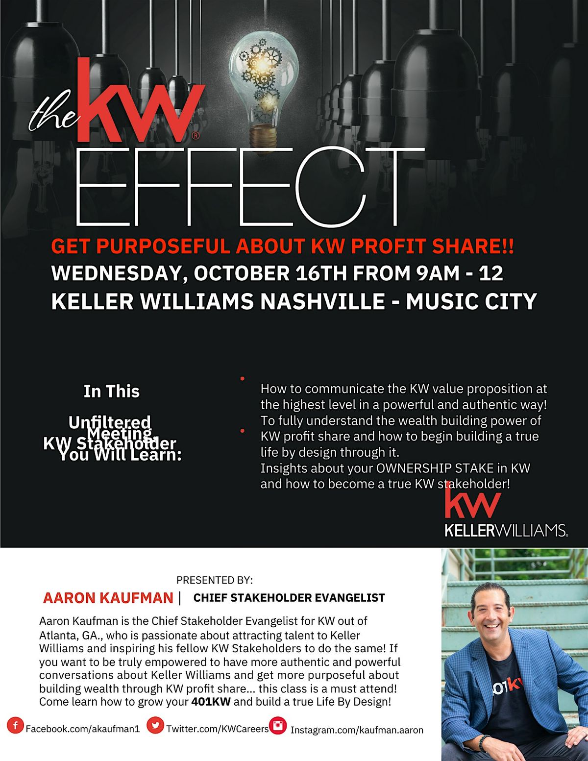 The KW Effect: Become a Stakeholder