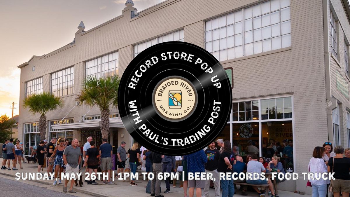 Record Store Pop Up - Live DJ, Food Truck, New and Used Records