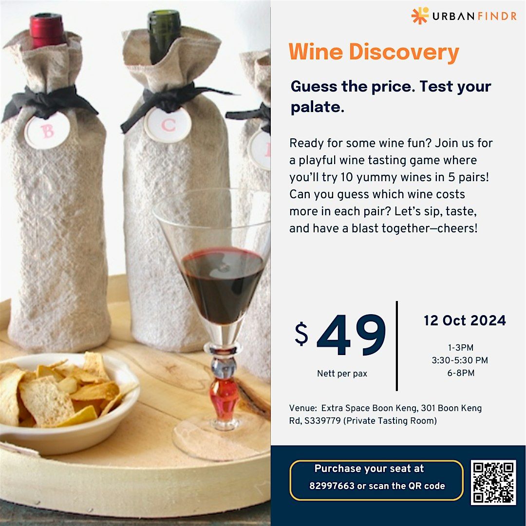 Wine Discovery - Guess the price. Test your palate.