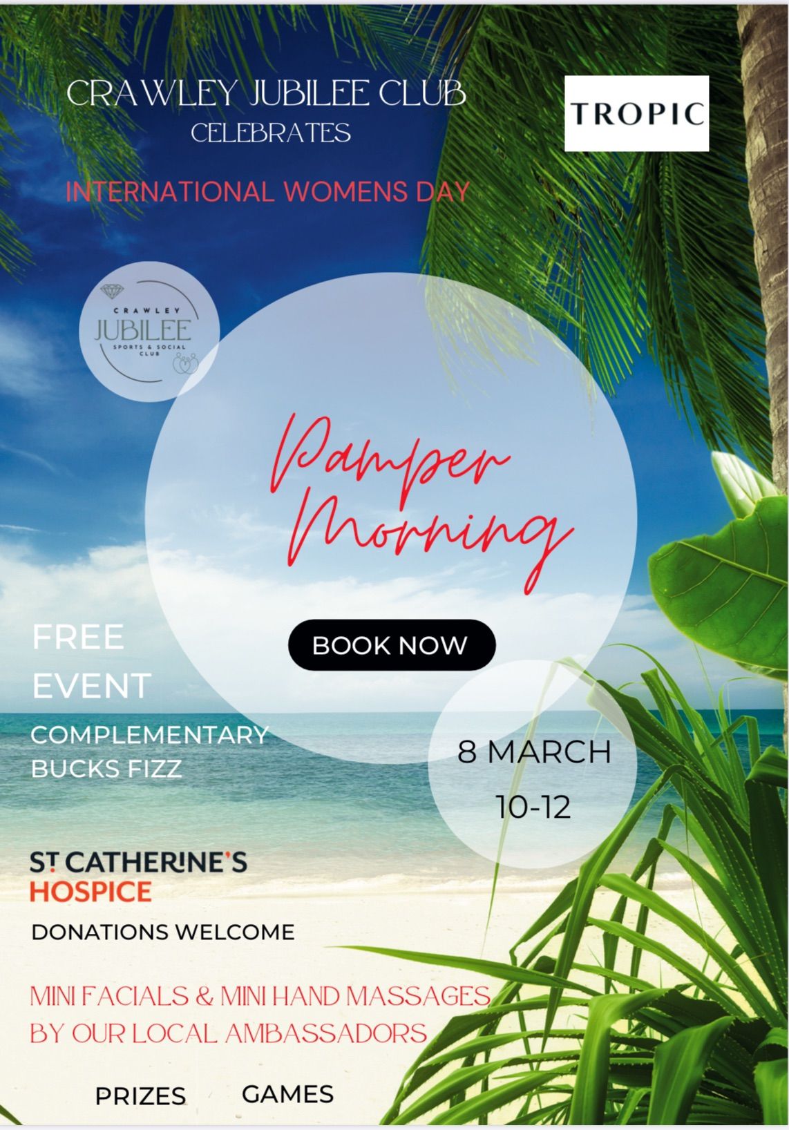 International women\u2019s Pamper morning 