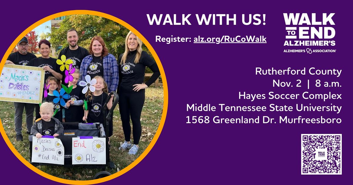 2024 Walk to End Alzheimer's\u00ae - Rutherford County