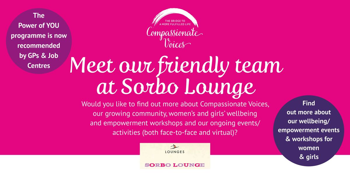 November  Catch-Up with Compassionate Voices at Sorbo