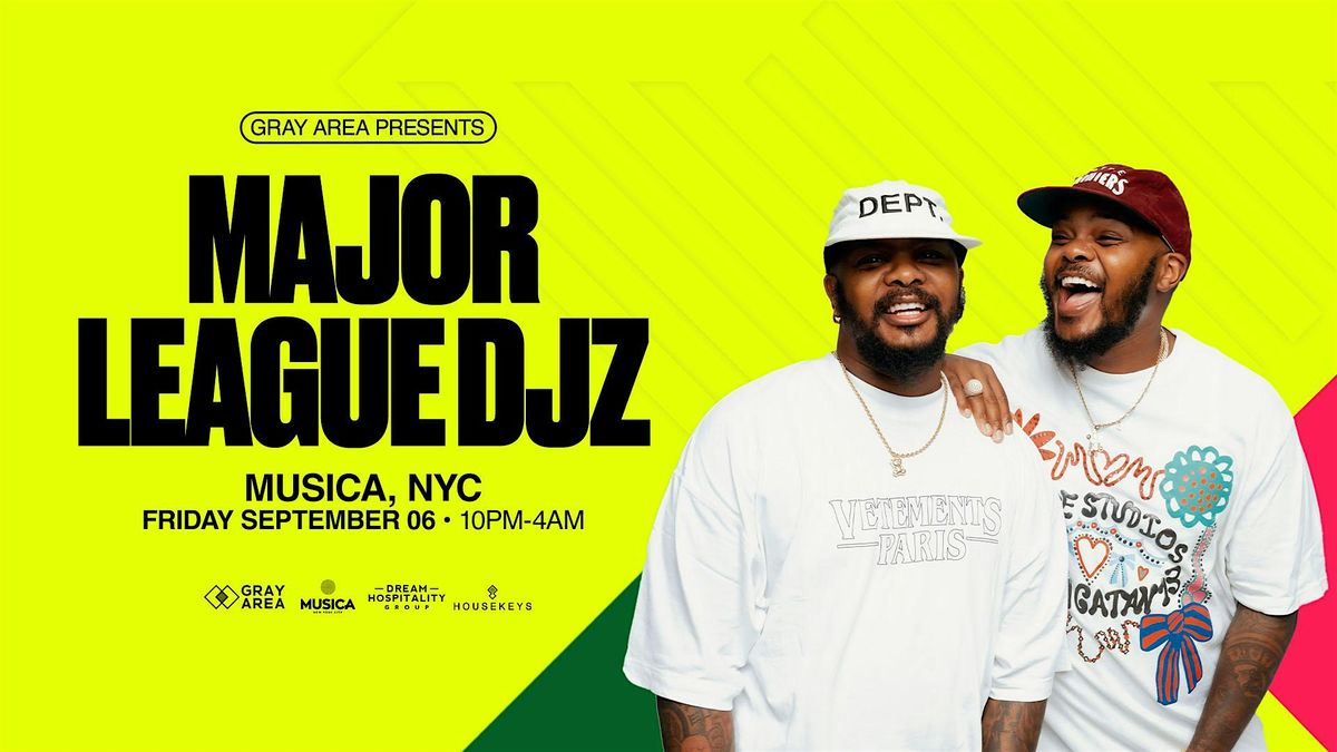 MAJOR LEAGUE DJZ @ MUSICA NYC, Musica Club NYC, New York, 6 September ...