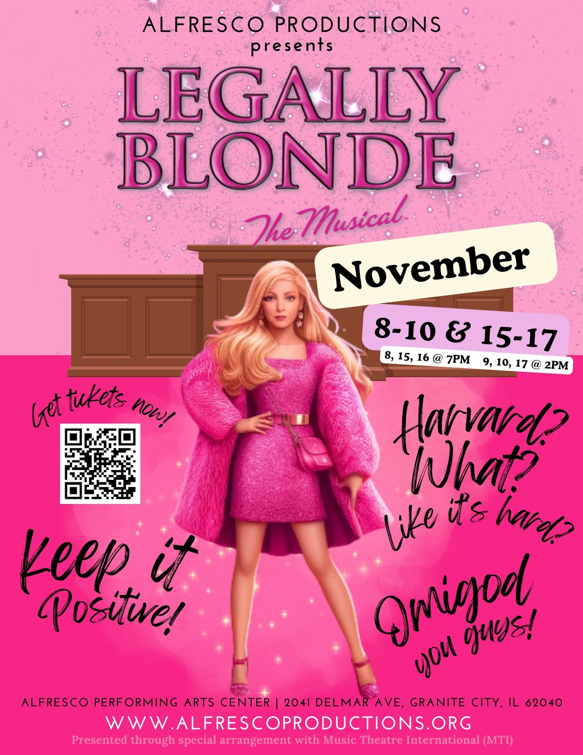 Legally Blonde The Musical - Presented by Alfresco Productions