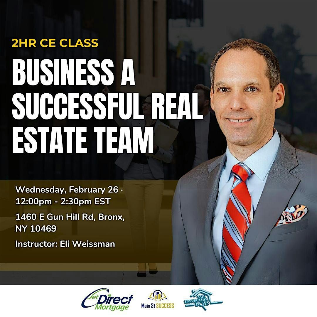 Business a Successful Real Estate Team