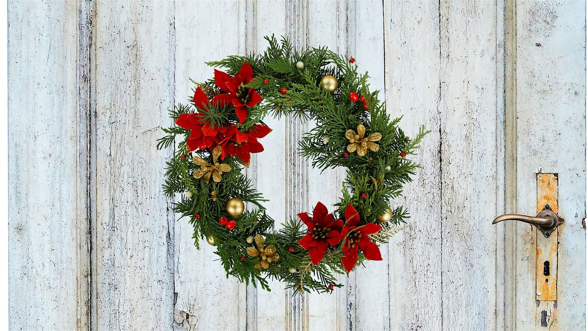 **Join Us for a Fun and Festive Christmas Live Pine-Wreath Making Class