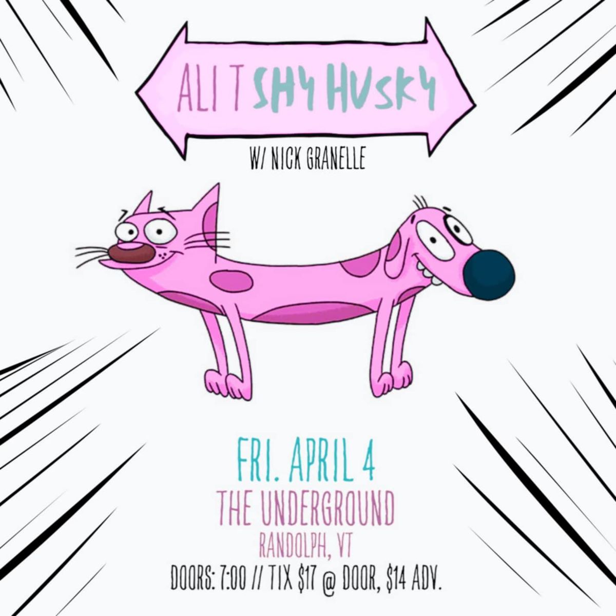 Ali T and Shy Husky w\/ Nick Granelle at The Underground