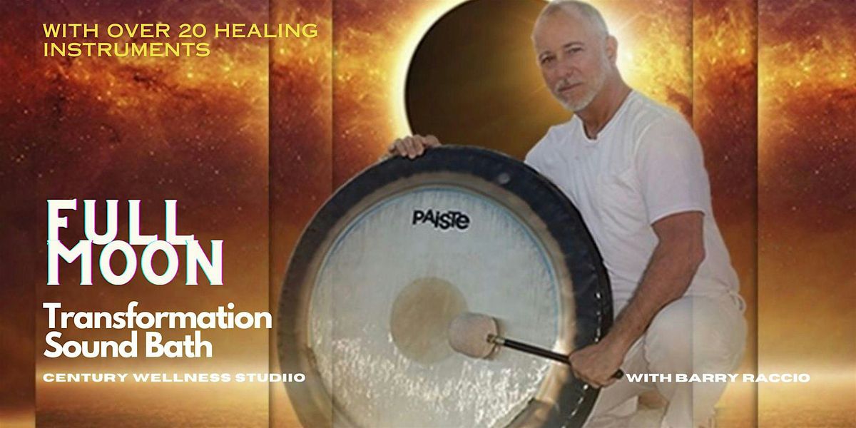 Full Moon Transformation Sound Bath in Century City