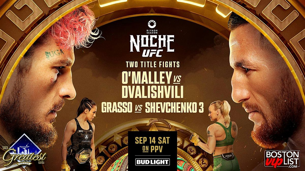 UFC 306: Riyadh Season Noche UFC