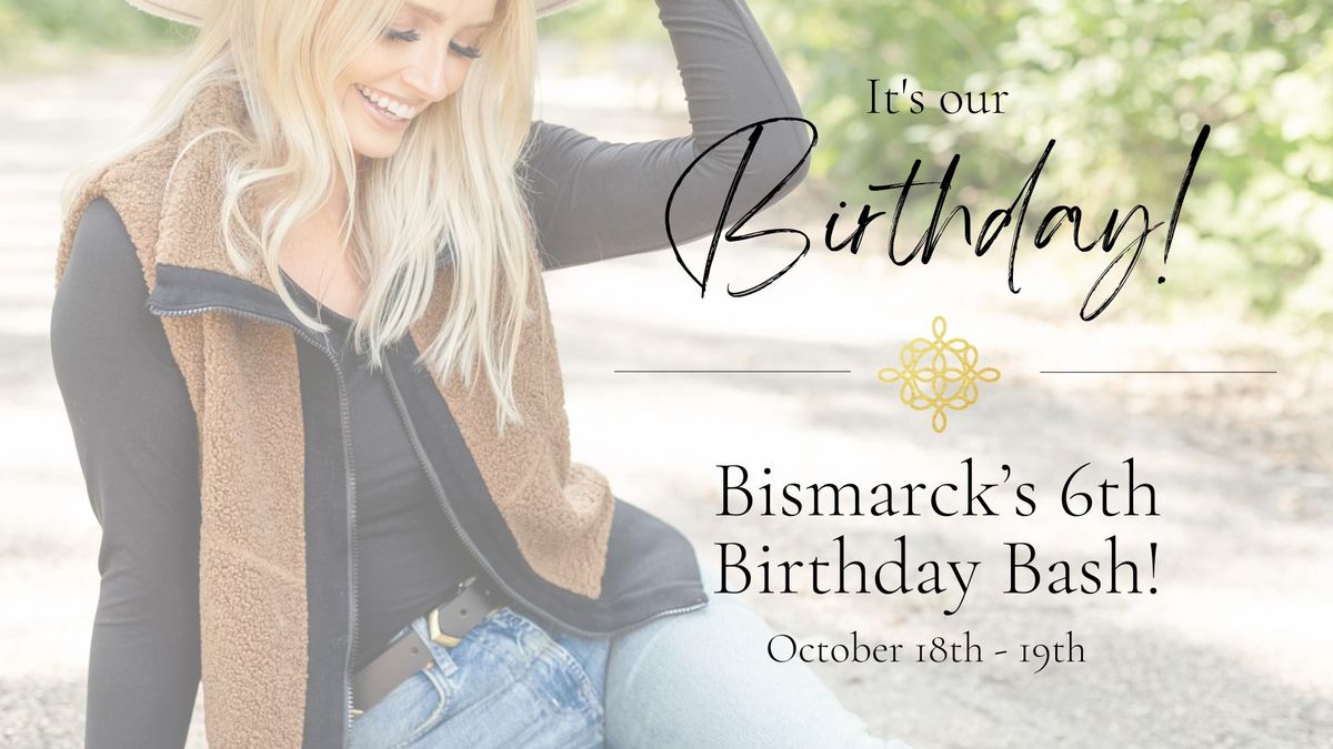 It's our 6th Birthday Bash!