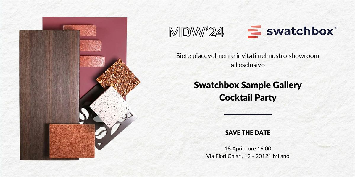 Swatchbox Sample Gallery Cocktail Party