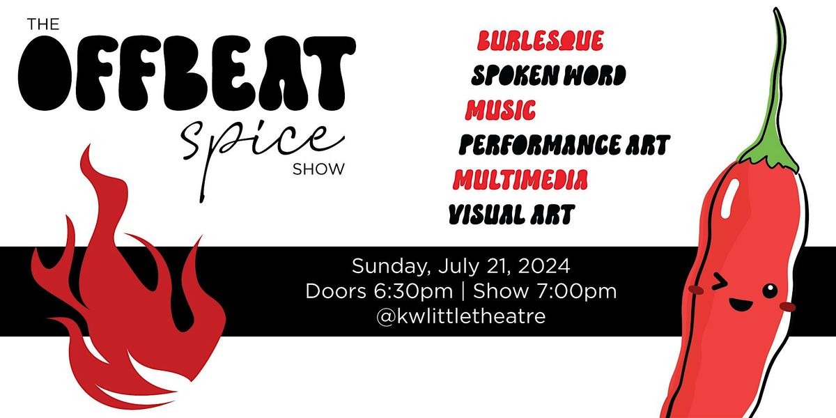 The Offbeat Spice Show - Art + Burlesque