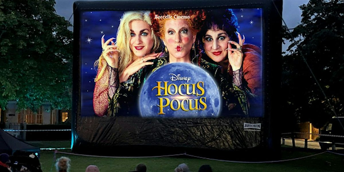 Halloween showing of Hocus Pocus on Herefords Outdoor cinema