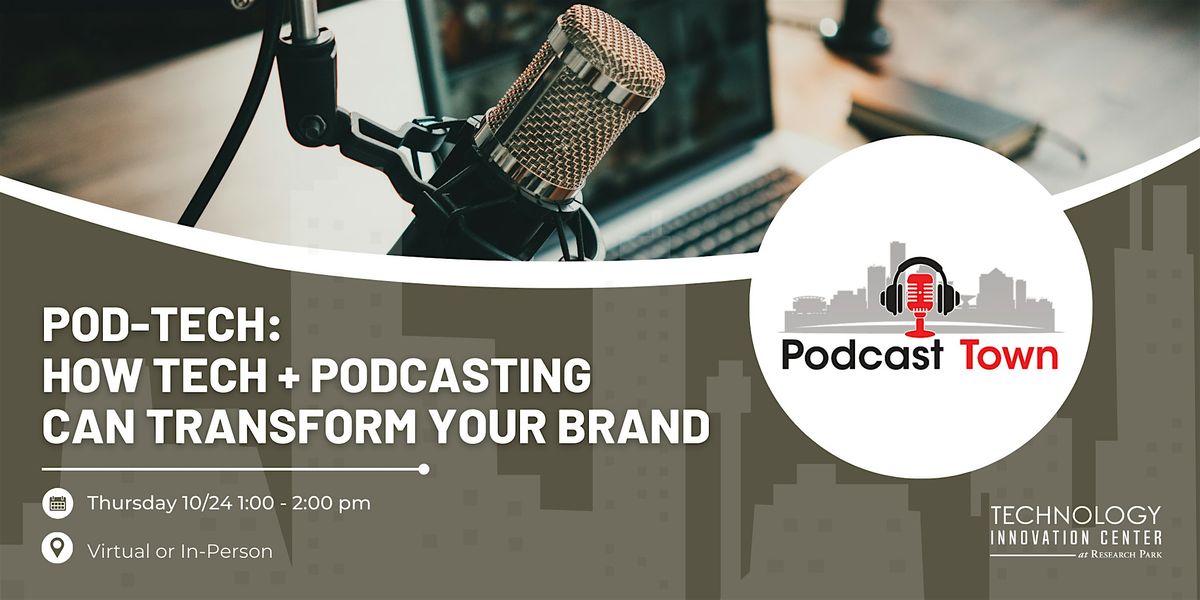 Pod-tech: How Tech + Podcasting Can Transform Your Brand