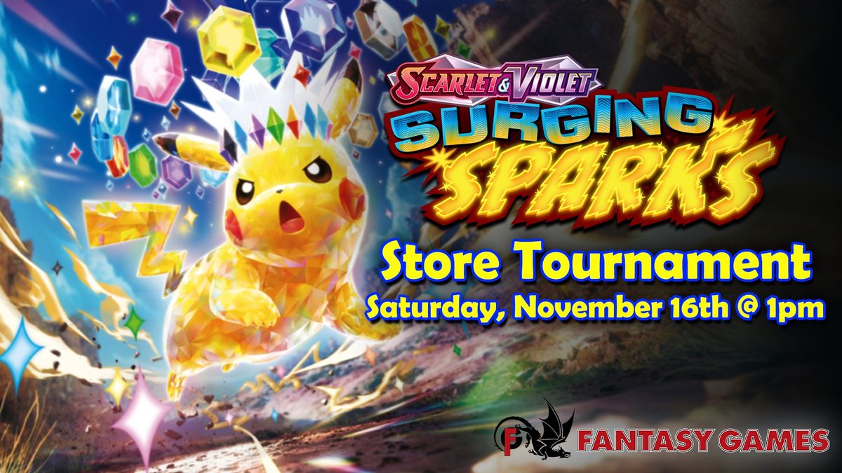 Pok\u00e9mon Surging Sparks Store Tournament